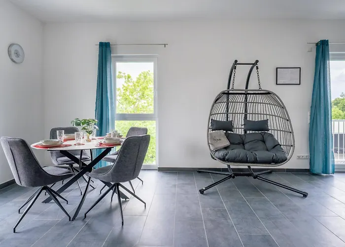 Lit Living - Luxury House - Box Spring - Parking - Exclusive Kitchen * Altenstadt